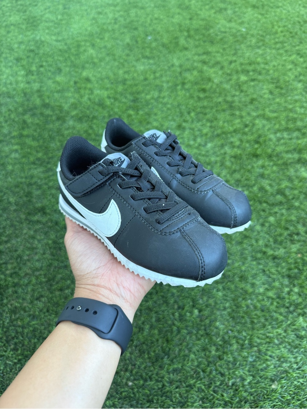 Nike Kids Black Sneakers CORTEZ